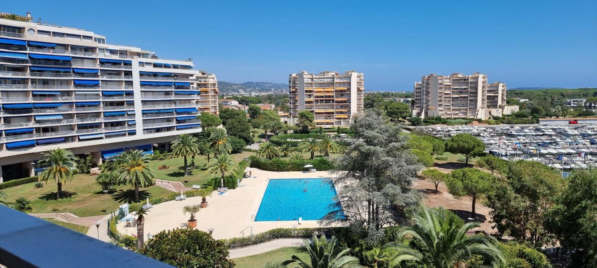 Studio Avec Vue Sur Marina Et Mer - 2 Adultes Et 1 Enfant Maximum Mandelieu Exterior foto